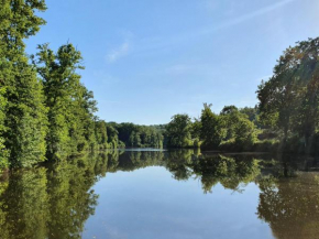Maison de campagne avec Lac de pêche privé